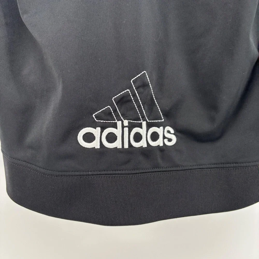 Adidas Kids Tracksuit Set Size 7X Black White 3-Stripe Full‎ Zip Jacket Pants